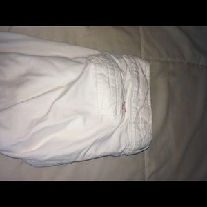 white American eagle pants